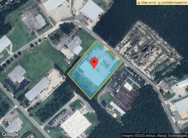  2120 Industrial Park Dr Se, Wilson, NC Parcel Map