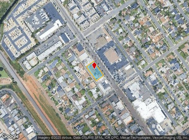  1621 S Coast Hwy, Oceanside, CA Parcel Map