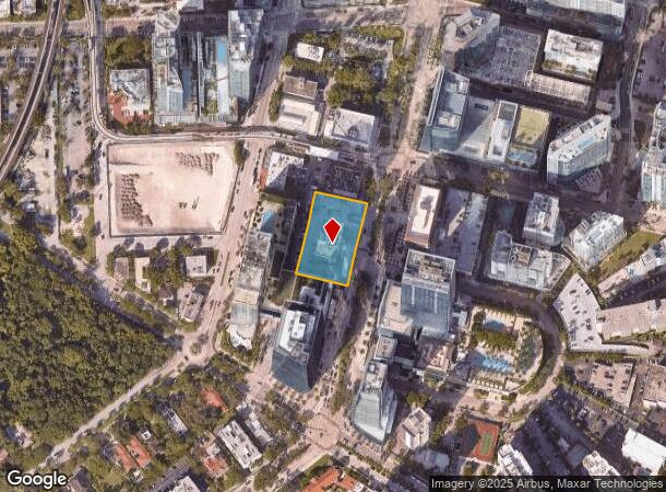  1428 Brickell Ave, Miami, FL Parcel Map