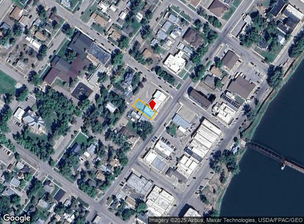 1424 Main St, Fort Benton, MT Parcel Map