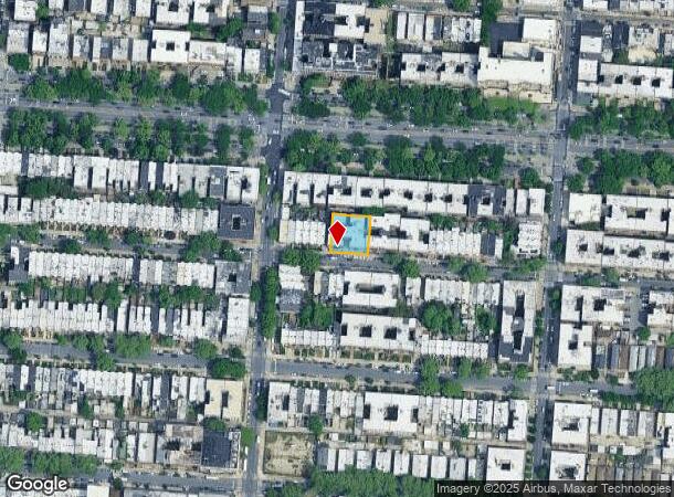  1635 Union St, Brooklyn, NY Parcel Map