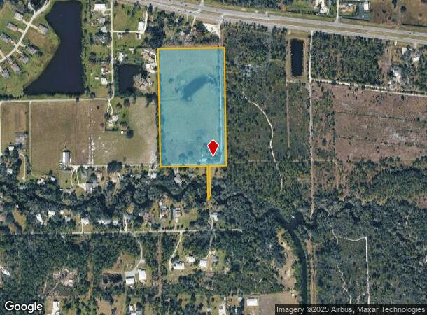 2420 Zeligro Rd, Alva, FL Parcel Map
