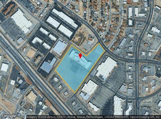  11855 Gateway Blvd W, El Paso, TX Parcel Map