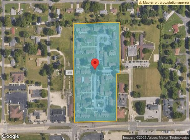  3077 Southern Hills Dr, Decatur, IL Parcel Map