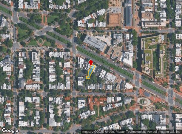  615 Pennsylvania Ave Se, Washington, DC Parcel Map