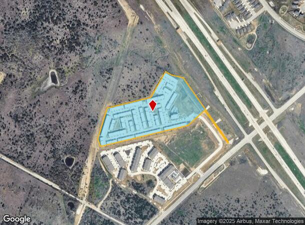 10350 Blue Bluff Rd, Manor, TX Parcel Map