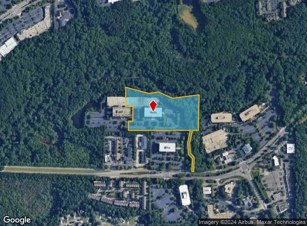  3650 Mansell Rd, Alpharetta, GA Parcel Map