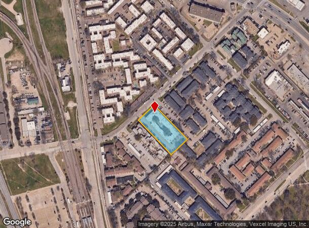  2530 Community Dr, Dallas, TX Parcel Map