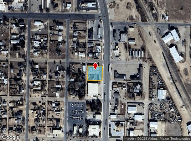  319 N Broadway St, Dimmitt, TX Parcel Map