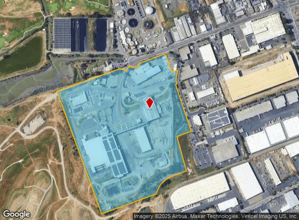 2615 Davis St, San Leandro, CA Parcel Map
