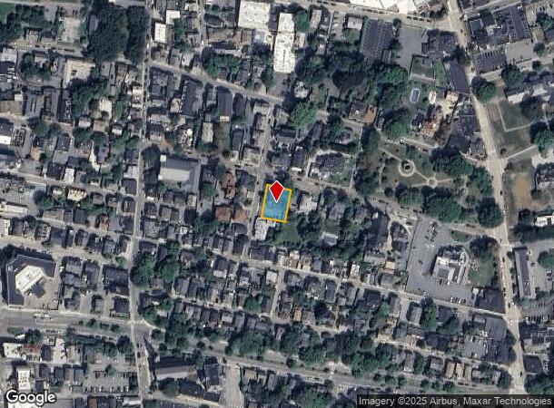  93 Pelham St, Newport, RI Parcel Map