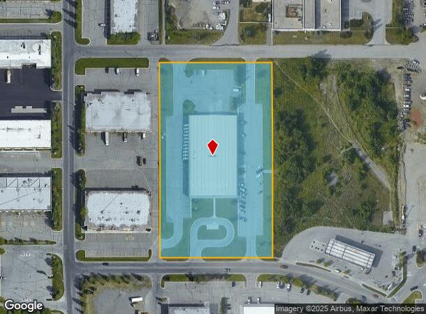  1221 Huffman Park Dr, Anchorage, AK Parcel Map