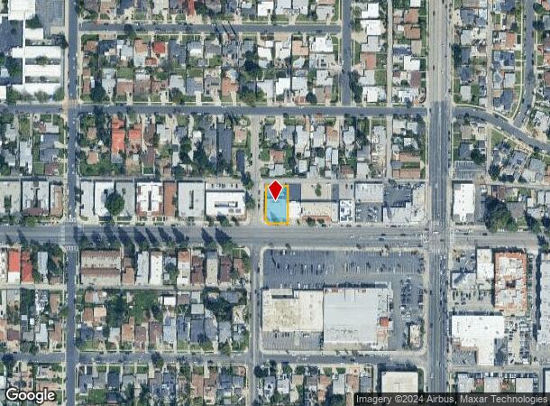  17057 Chatsworth St, Granada Hills, CA Parcel Map