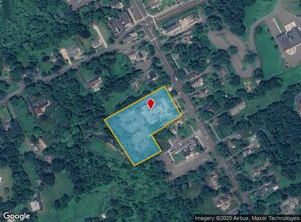 25 Main St, Newtown, CT Parcel Map