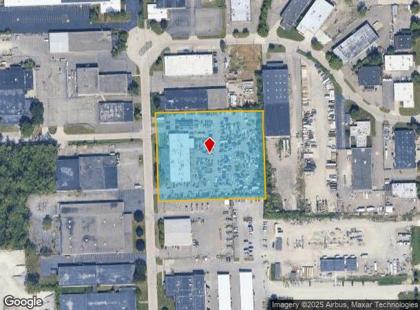 12130 Dixie, Redford, MI Parcel Map