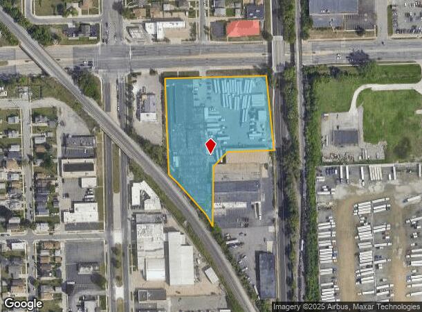  12825 Ford Rd, Dearborn, MI Parcel Map