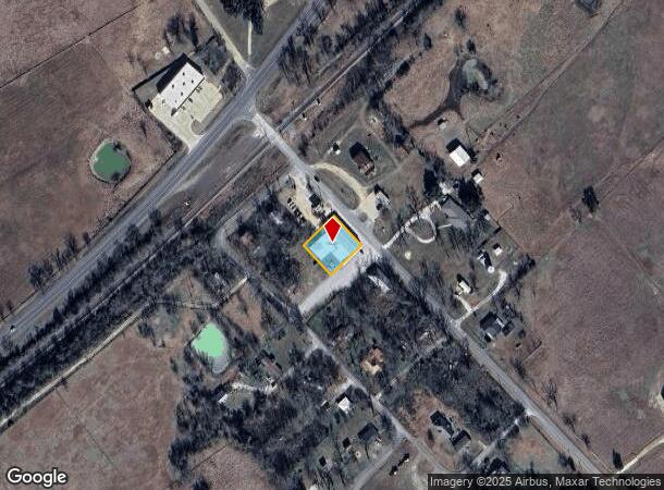  3550 Main St, New Baden, TX Parcel Map