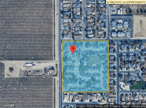  200 S Albany St, Delano, CA Parcel Map