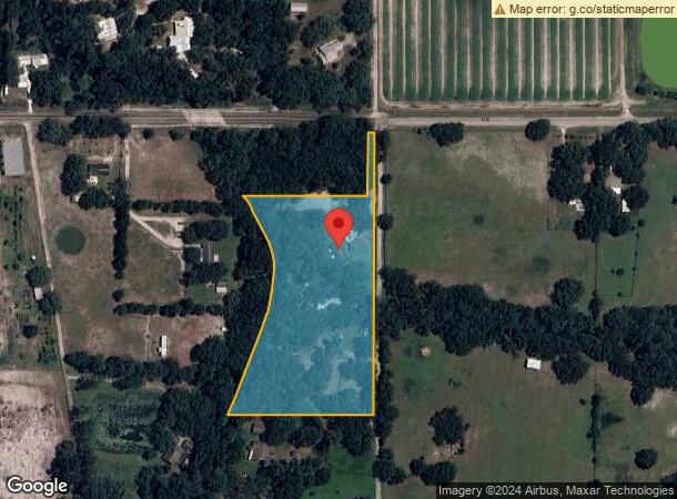  12720 Lem Simmons St, Thonotosassa, FL Parcel Map