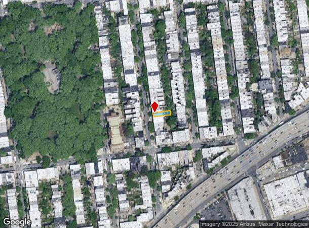  208 Kingsland Ave, Brooklyn, NY Parcel Map