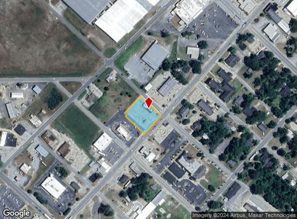  58 S Tallahassee St, Hazlehurst, GA Parcel Map