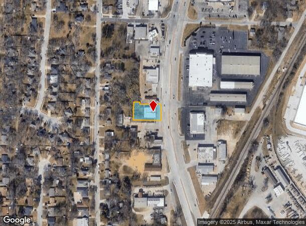  1114 Fort Worth Dr, Denton, TX Parcel Map