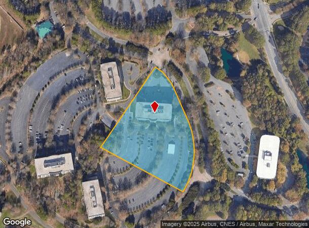  2525 Water Ridge Pky, Charlotte, NC Parcel Map