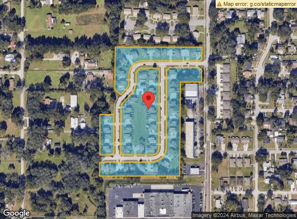  1301 Valley Grove Dr, Seffner, FL Parcel Map