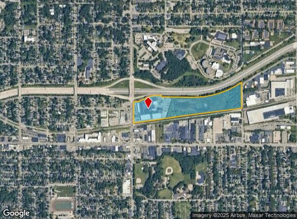 460 Fuller Ave Ne, Grand Rapids, MI Parcel Map