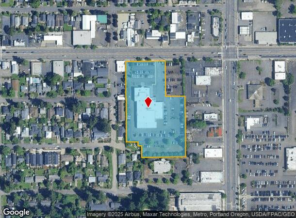  12030 Se Stark St, Portland, OR Parcel Map
