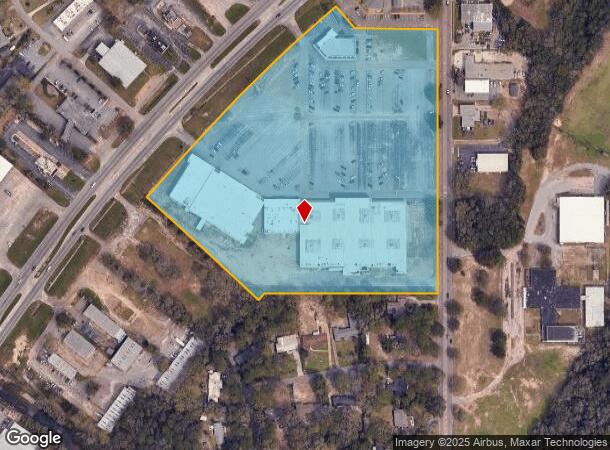 4001 Government Blvd, Mobile, AL Parcel Map