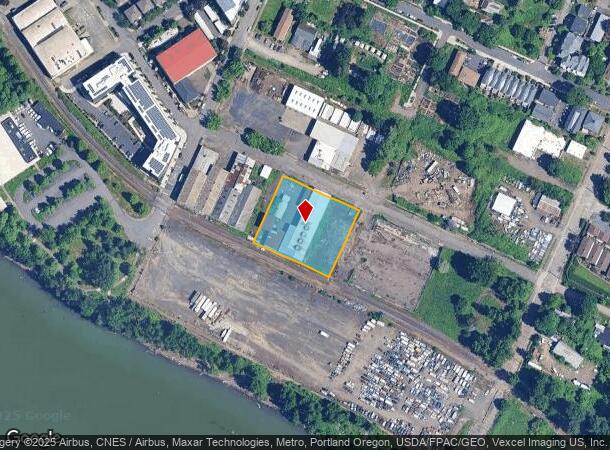  8424 N Crawford St, Portland, OR Parcel Map