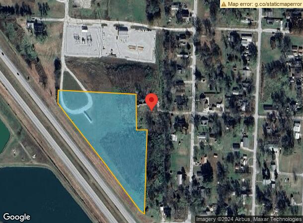  606 W Fisher St, Humansville, MO Parcel Map