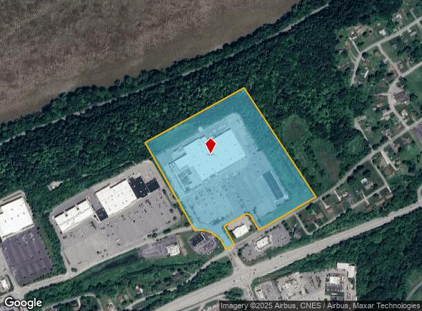 115-121 Wagner Rd, Monaca, PA Parcel Map