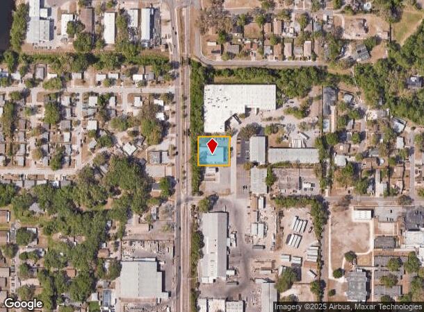  603 Packard Ct, Safety Harbor, FL Parcel Map