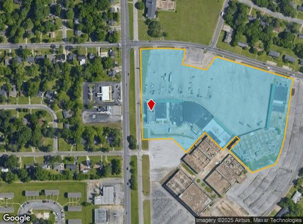  500 E Patton Ave, Montgomery, AL Parcel Map