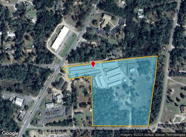  3291 Crawfordville Hwy, Crawfordville, FL Parcel Map