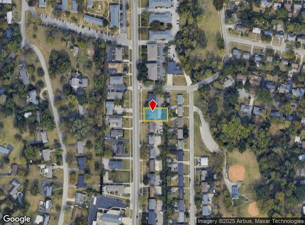  1606 Alexandria Dr, Lexington, KY Parcel Map