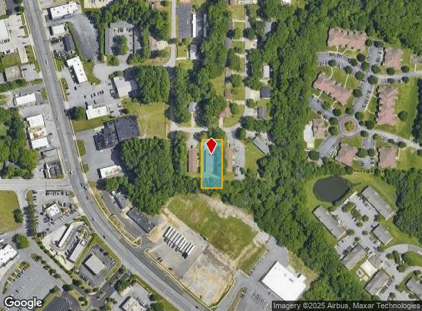  2429 Francis St, High Point, NC Parcel Map