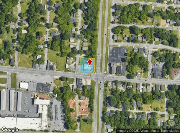  1105 E Green Dr, High Point, NC Parcel Map