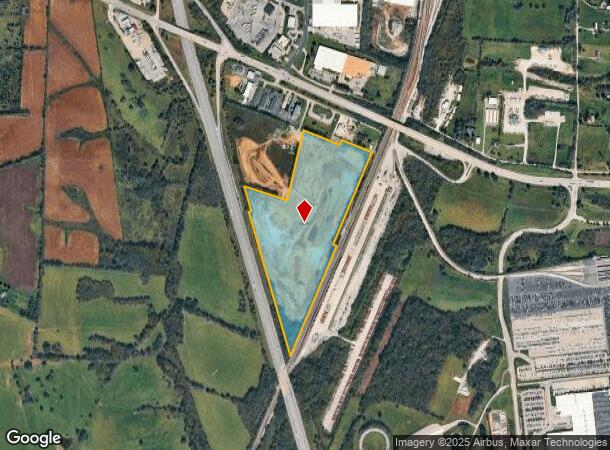 531 Cherry Blossom Way, Georgetown, KY Parcel Map