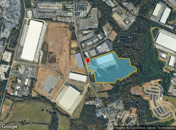  12115 Downs Rd, Pineville, NC Parcel Map