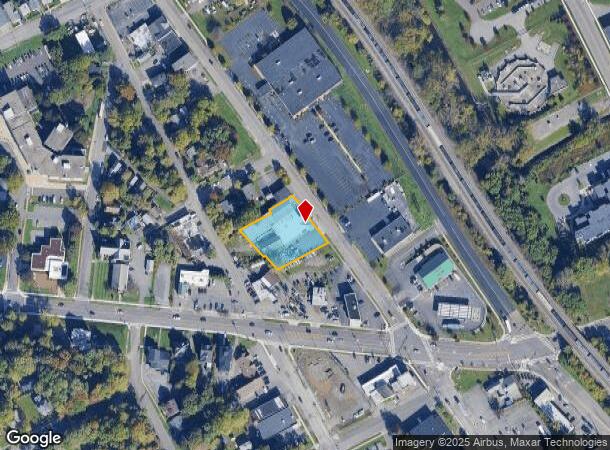  1841 W Fayette St, Syracuse, NY Parcel Map