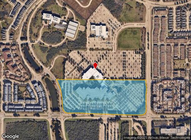 6400 Las Colinas Blvd, Irving, TX Parcel Map