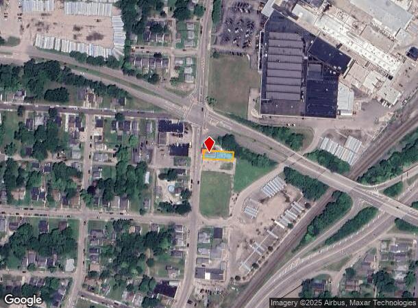  323 Charles St, Hamilton, OH Parcel Map