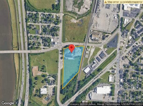  4200 Dryden Rd, Moraine, OH Parcel Map