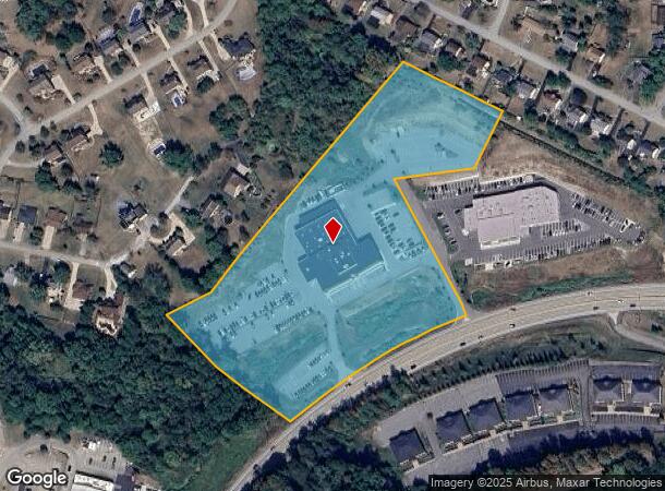  2409 Washington Rd, Canonsburg, PA Parcel Map