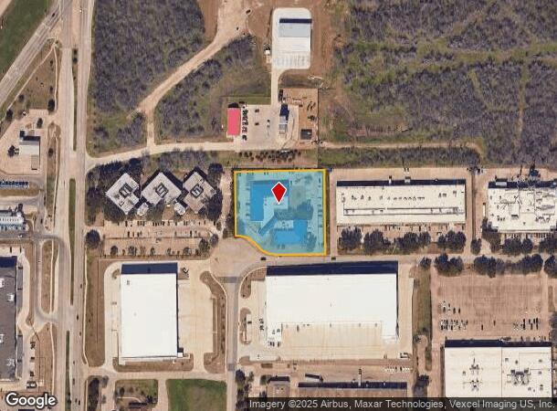 3125 Skyway Cir N, Irving, TX Parcel Map