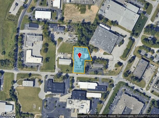  1180 Claycraft Rd, Columbus, OH Parcel Map