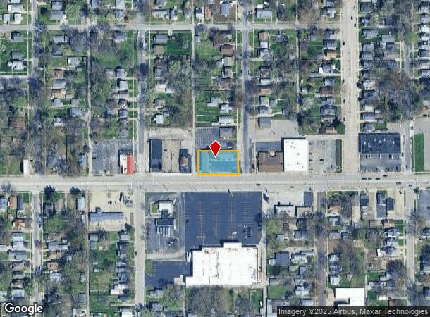  205 N Grand Ave W, Springfield, IL Parcel Map